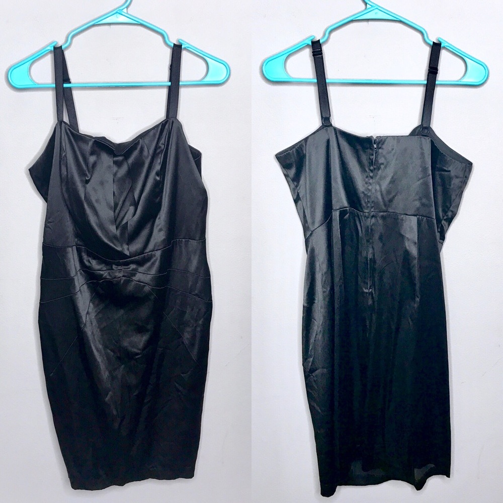 NWOT Torrid Black Dress w/ Spaghetti Straps